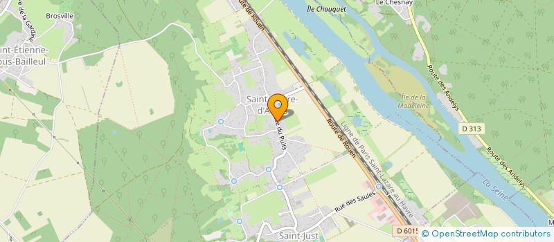 localisation de l'entreprise SCI MATHIVE  LA CHAPELLE-LONGUEVILLE