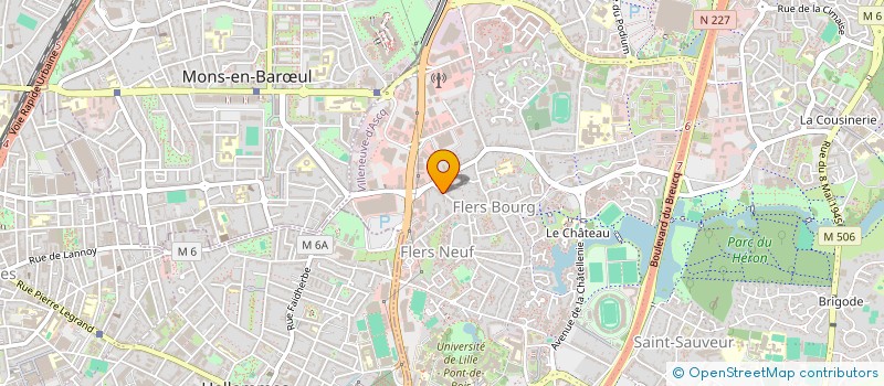 localisation de l'entreprise SCI MATHLEAU à VILLENEUVE-D'ASCQ