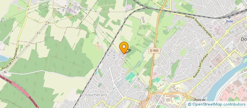 localisation de l'entreprise SCI MATHLO  FOUCHERANS