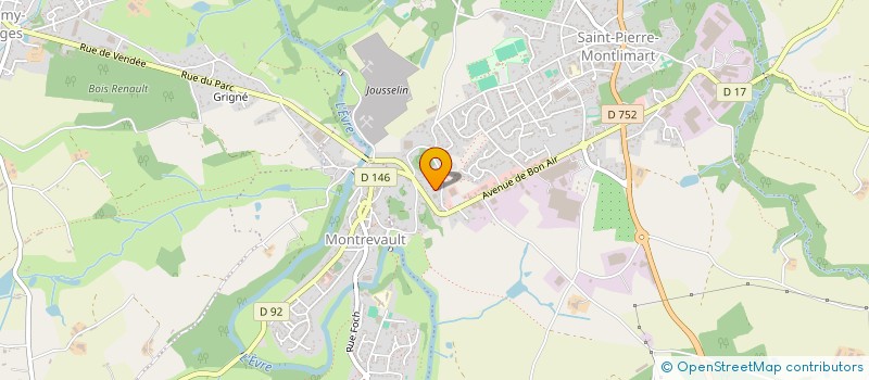 localisation de l'entreprise SCI MATHMELILOU  BEAUPREAU-EN-MAUGES