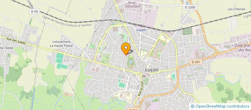 localisation de l'entreprise SCI MATHURIN  LUCON