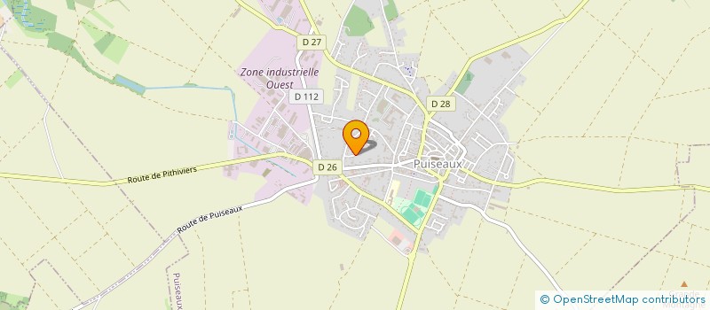 localisation de l'entreprise SCI MATHURIN  PUISEAUX