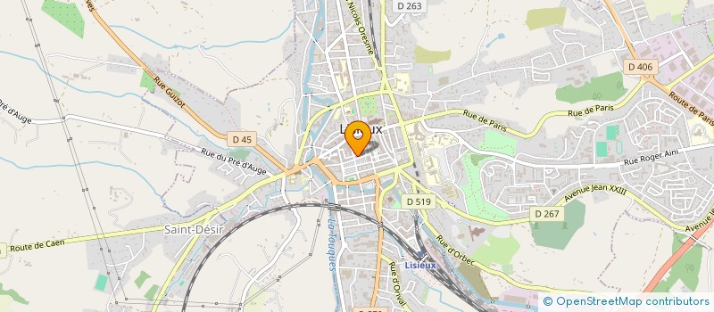localisation de l'entreprise SCI MATHURINS NORMANDIE à LISIEUX