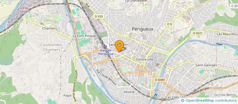 localisation de l'entreprise SCI MATHUSHA à PERIGUEUX