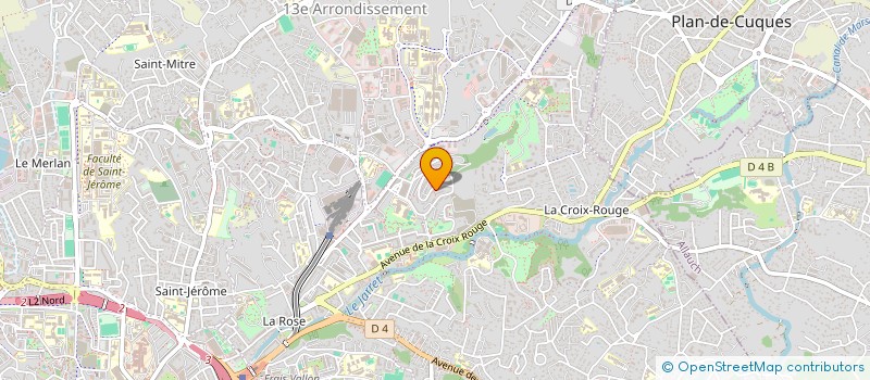 localisation de l'entreprise SCI MATHYS à MARSEILLE