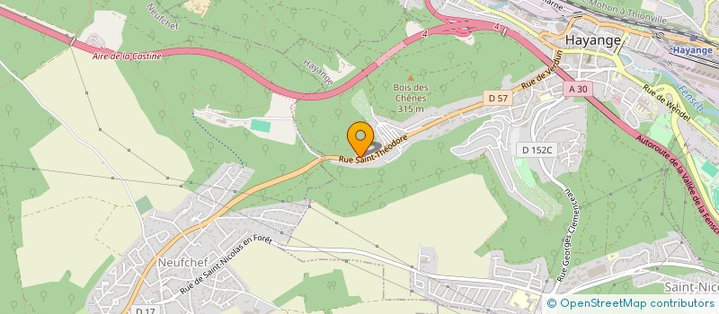 localisation de l'entreprise SCI MATI  HAYANGE