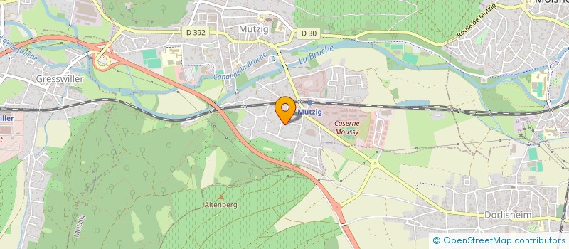 localisation de l'entreprise SCI MATI  MUTZIG