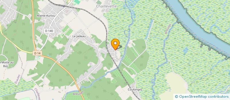 localisation de l'entreprise SCI MATI  CHAILLEVETTE