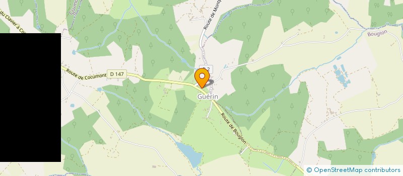 localisation de l'entreprise SCI MATIBOT SMC  GUERIN