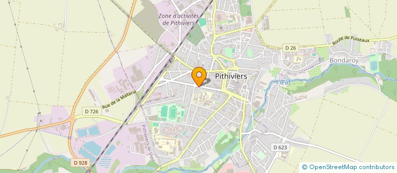 localisation de l'entreprise SCI MATIC à PITHIVIERS