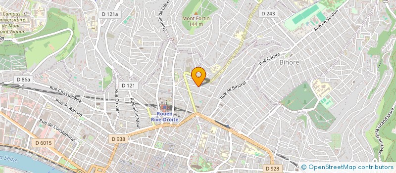 localisation de l'entreprise SCI MATIC AMIENS à ROUEN