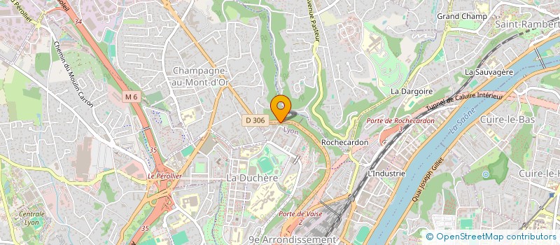 localisation de l'entreprise SCI MATICE 2  LYON