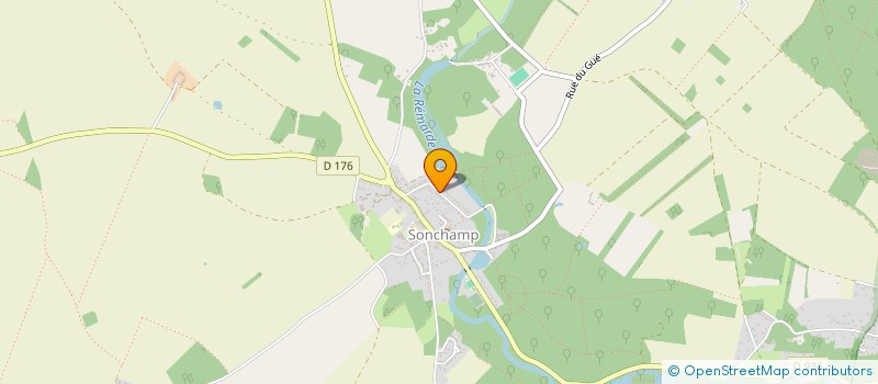 localisation de l'entreprise SCI MATIDAGE  SONCHAMP