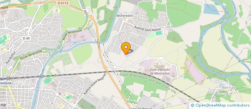 localisation de l'entreprise SCI MATIEM 11 à CARCASSONNE