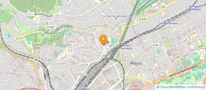 localisation de l'entreprise SCI MATIF à MASSY