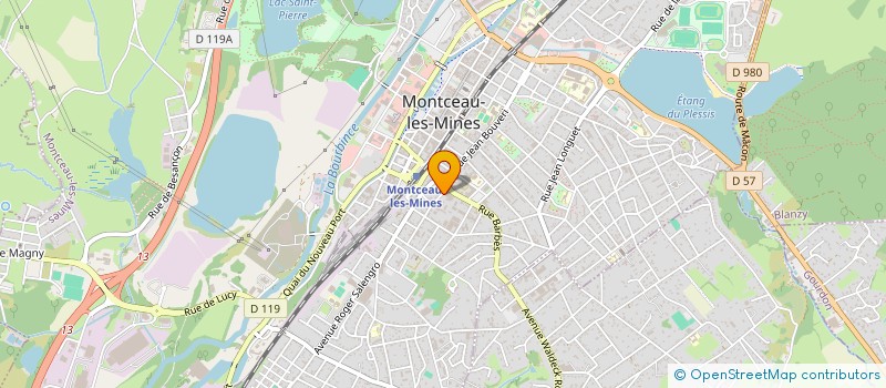 localisation de l'entreprise SCI MATIGNON  SAINT-BERAIN-SOUS-SANVIGNES