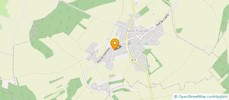 localisation de l'entreprise SCI MATIGO à SAINT-FUSCIEN