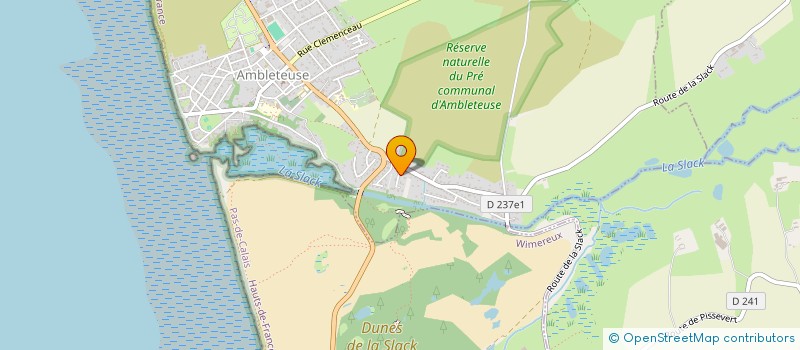 localisation de l'entreprise SCI MATIGUI  AMBLETEUSE