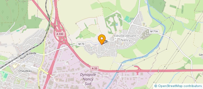 localisation de l'entreprise SCI MATIKALEX  FLEVILLE-DEVANT-NANCY