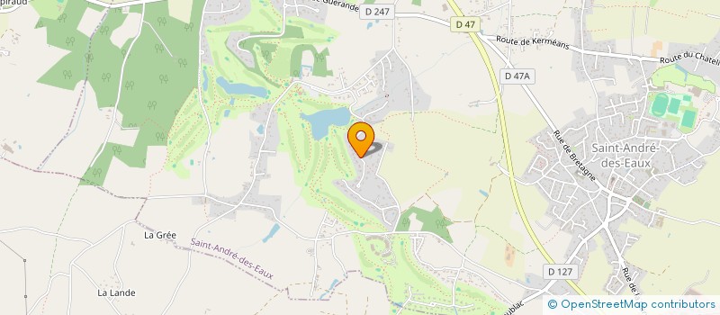 localisation de l'entreprise SCI MATILE  SAINT-ANDRE-DES-EAUX