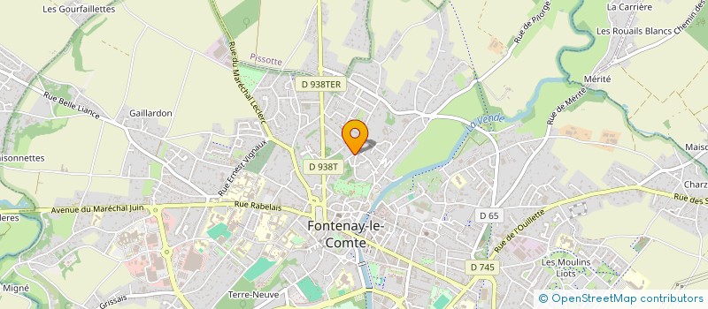 localisation de l'entreprise SCI MATILOCA  FONTENAY-LE-COMTE