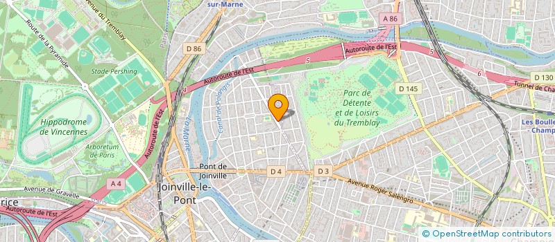 localisation de l'entreprise SCI MATIN à JOINVILLE-LE-PONT