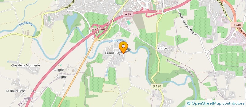 localisation de l'entreprise SCI MATIN D AUTOMNE  MURS-ERIGNE