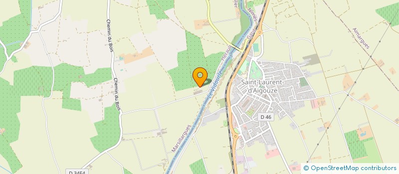 localisation de l'entreprise SCI MATINCO  MARSILLARGUES