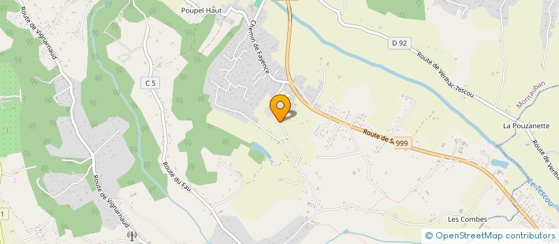 localisation de l'entreprise SCI MATINE  MONTAUBAN