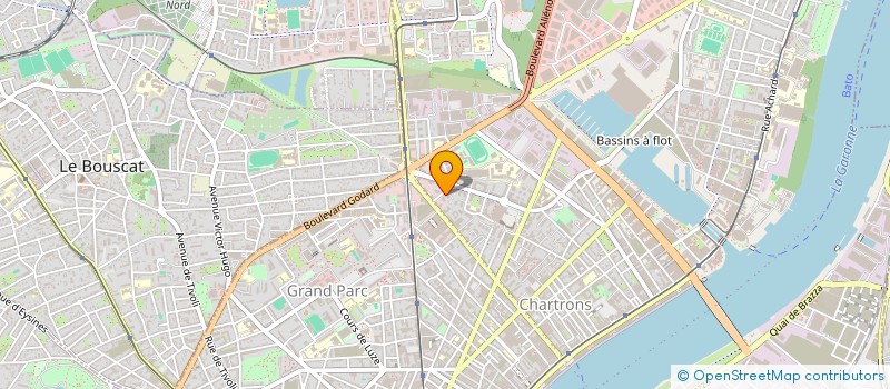 localisation de l'entreprise SCI MATINICK  BORDEAUX