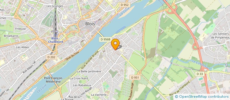 localisation de l'entreprise SCI MATIS  BLOIS