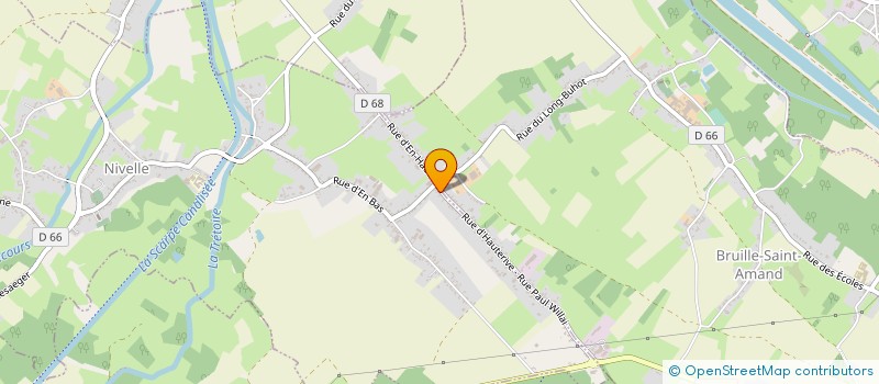 localisation de l'entreprise SCI MATIS  NIVELLE