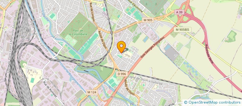 localisation de l'entreprise SCI MATIS MACH  LONGVIC