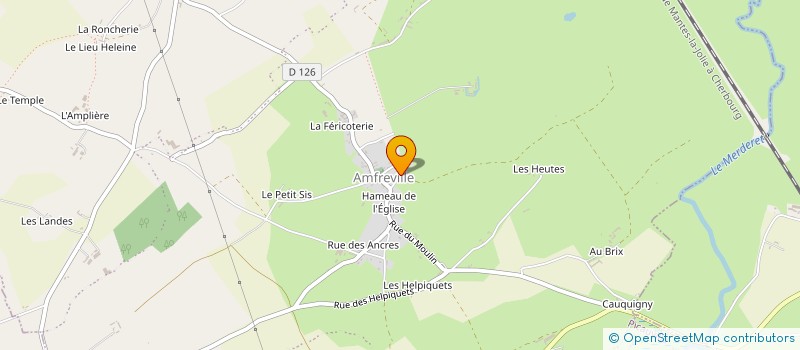 localisation de l'entreprise SCI MATISA à CARENTAN-LES-MARAIS