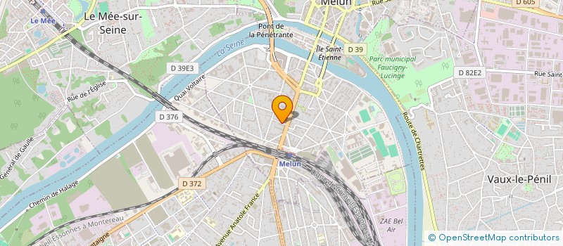 localisation de l'entreprise SCI MATISSE à MELUN