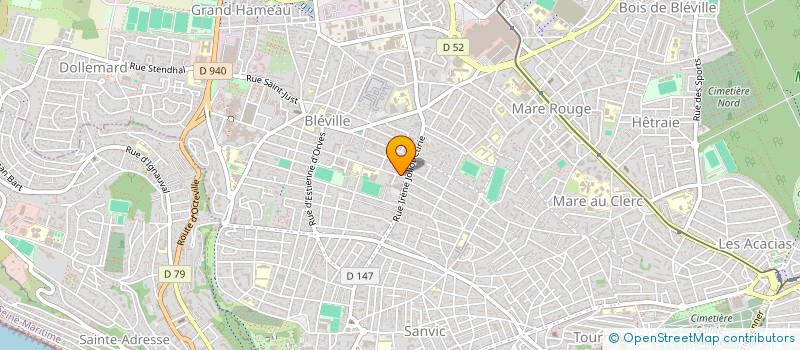 localisation de l'entreprise SCI MATISSE à LE HAVRE