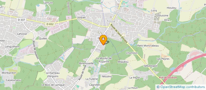 localisation de l'entreprise SCI MATITI  TOSSE