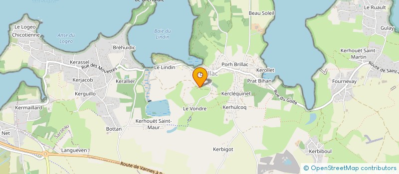 localisation de l'entreprise SCI MATJULA  SARZEAU