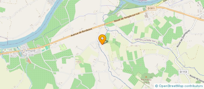 localisation de l'entreprise SCI MATLO  DOLMAYRAC