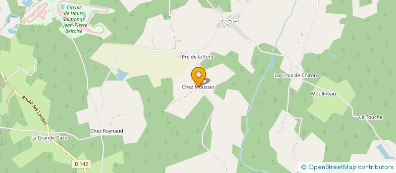 localisation de l'entreprise SCI MATLO  LA GENETOUZE