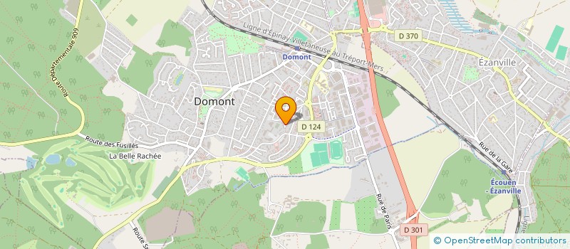 localisation de l'entreprise SCI MATMA  DOMONT