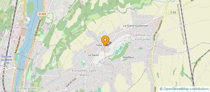 localisation de l'entreprise SCI MATMACO  CAILLOUX-SUR-FONTAINES