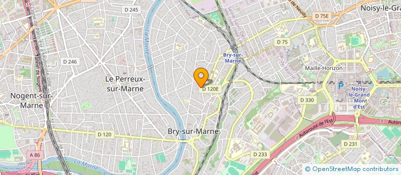 localisation de l'entreprise SCI MATMAN  BRY-SUR-MARNE