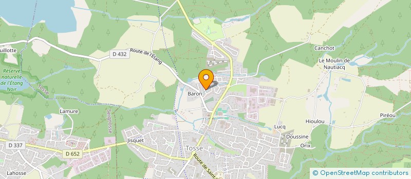 localisation de l'entreprise SCI MATMARI  TOSSE