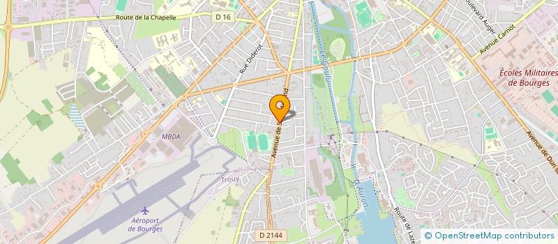 localisation de l'entreprise SCI MATMARTHI  BOURGES