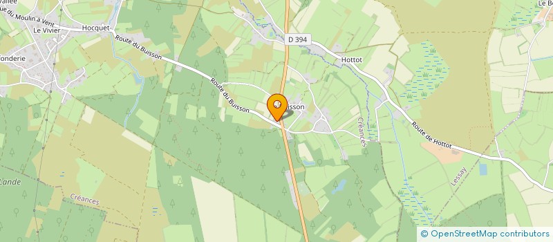 localisation de l'entreprise SCI MATMAX à CREANCES