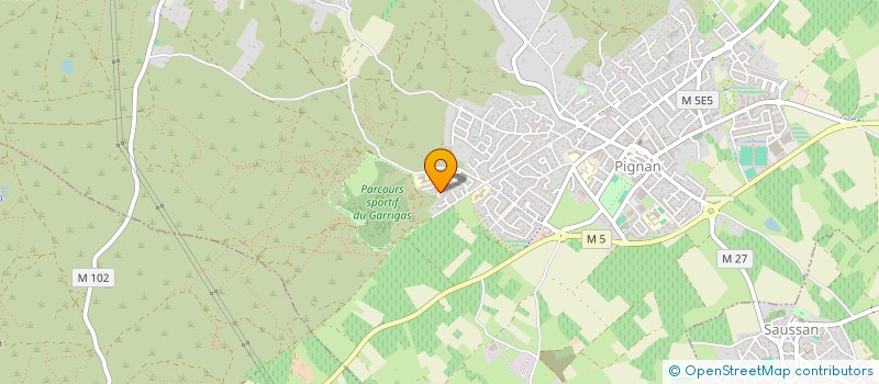 localisation de l'entreprise SCI MATMEN  PIGNAN