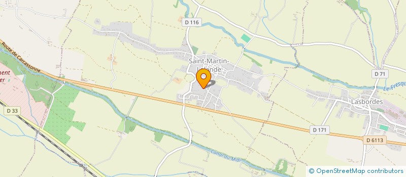 localisation de l'entreprise SCI MATMONT  SAINT-MARTIN-LALANDE