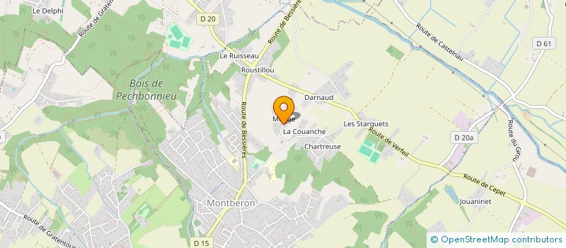 localisation de l'entreprise SCI MATO  MONTBERON