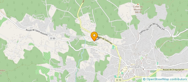 localisation de l'entreprise SCI MATOINE  LORGUES